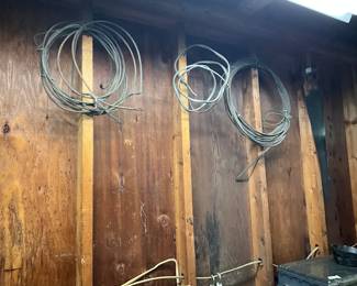 Located inside 2 door attached garage 