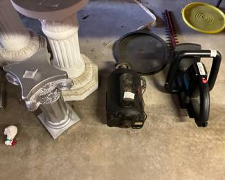 Located inside 2 door attached garage 