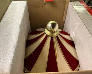 Located inside 2 door attached garage - top of carousel in box 