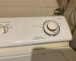 Maytag washer - room off garage