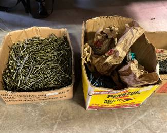 Located inside 2 door attached garage 