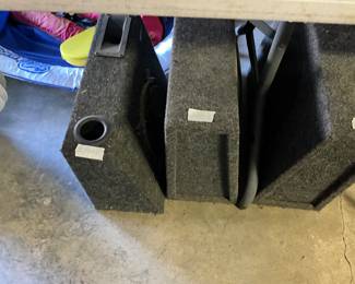 Located inside 2 door attached garage 