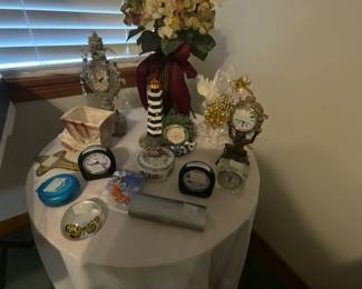 Bedroom - items on table