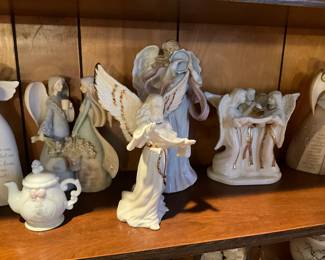 Living room - more angels