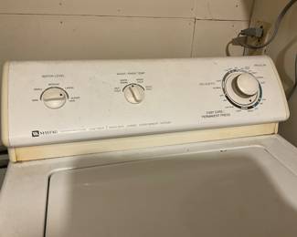 Maytag Washer - room off garage