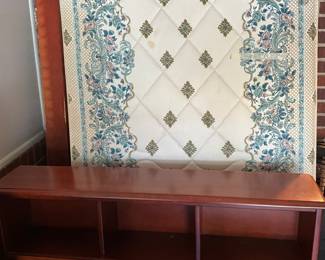 Garage - twin bed headboard, box springs & mattress