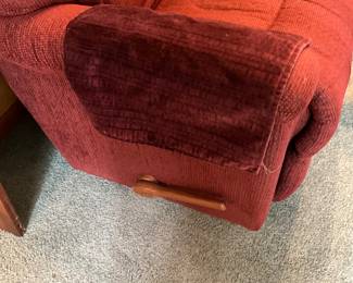 Living room - Cloth recliner by LaZboy