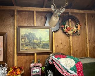 Located inside 2 door attached garage - don’t miss the deer at top!
