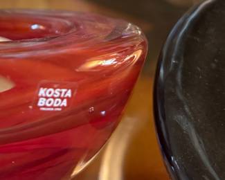 Kosta Boda Art Glass Votive Candle Holders