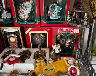 Assortment of Christmas Ornaments