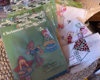 Christmas Needlepoint Ornament Kits