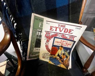Early 1900s The Etude Magazines, 1934 Popular Mechanics "380 Things to Make with Tools" Booklet