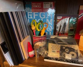 Scissors, Notebooks, Pens