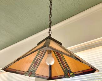 Tiffany Style Mission Design Pendant Light