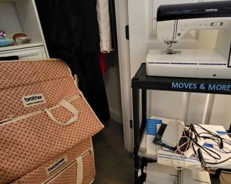 Brother Sewing/Embroidery Machine with attachments