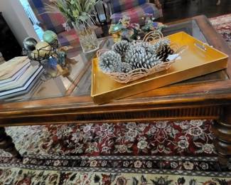 Glass Top Coffee Table