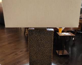 Hammered Lamp