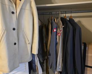 Vintage men's and ladies clothing