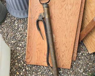 Bilge Pump 1800's
Made by W.W. Brown
Randolph, Vt