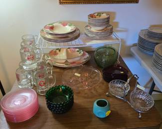 Franciscan Desert Rose dishes and more