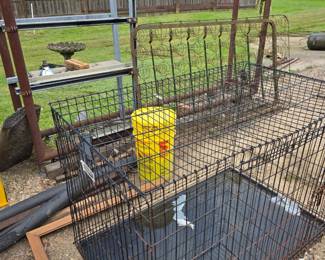 Large and small dog kennels
Vintage spring bed