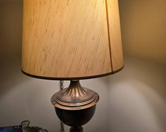 Stiffel brass swag lights. There are 2 of them!