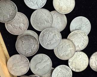 Peace Dollars Silver