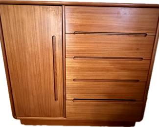 Sun Cabinet Co MCM Teak Bachelor's Chest