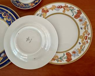 Lemoges Bernardaud “Roma” and “Roma blu” 