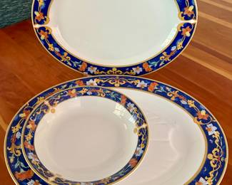 Lemoges Bernardaud  “Roma blu” 