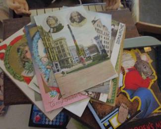 Tons and tons of ephemera