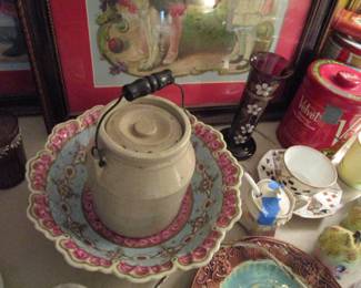 China, crocks, tins, more