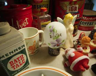 Tins, Christmas, Easter and more