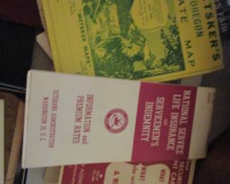 Tons of vintage paper, postcards and more