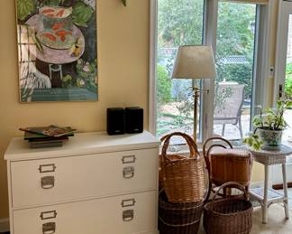 Pottery Barn File Cabinet