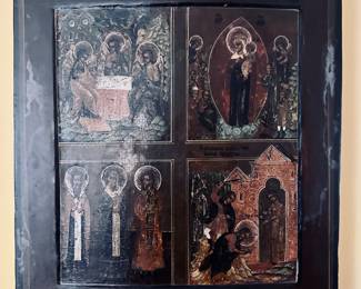 Orthodox Icon in wood