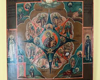 Orthodox Icon in wood