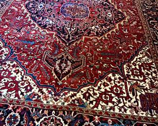 Hand Woven Heriz; approx 12'2" x 9'8"