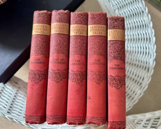 Leather Stocking Tales; 5 volumes