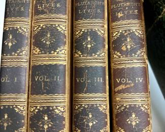 Plutarch's Lives Vols I - IV