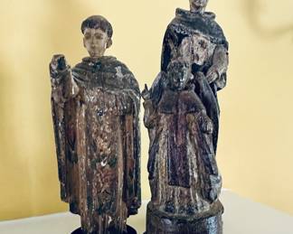 Carved Santos Statues