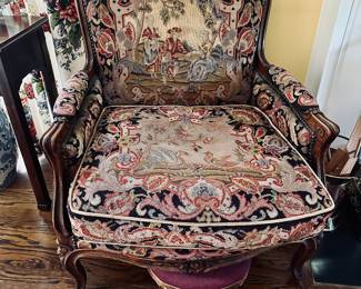Louis XV Needlepoint armchair
