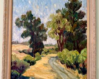 Suha Noursi, original oil landscape