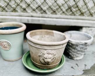Outdoor pottery & decor