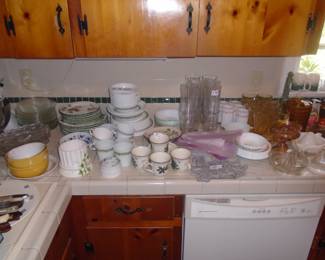 Two Corelle patterns
