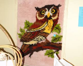 Owl latch hook