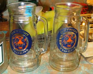 Detroit Tigers, vintage glasses