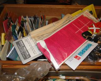 Sewing notions, and rick rack