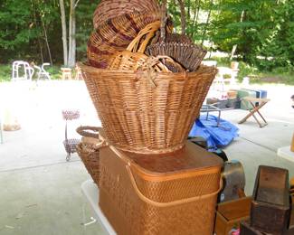 Baskets too, picnic and wicker all getting in on the action