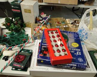 Christmas items and more